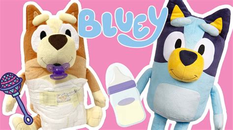 Bluey Baby Help Take Care Of Bluey Bluey And Bingo Toys Disney Jr ...