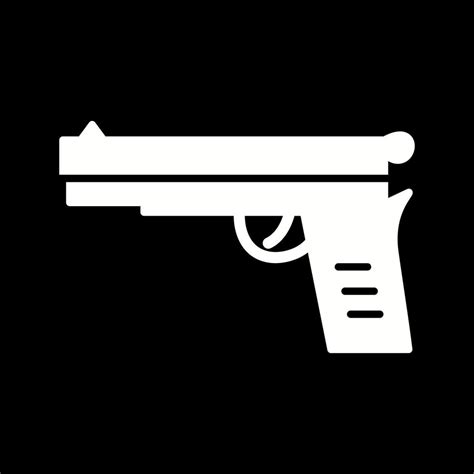 Pistol Vector Icon 17141931 Vector Art at Vecteezy