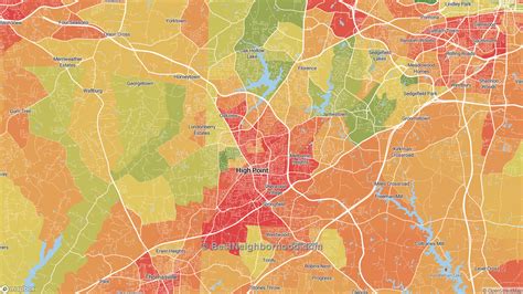 The Best Neighborhoods in High Point, NC by Home Value ...