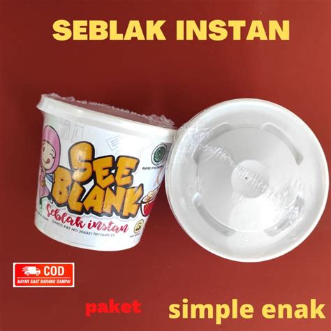 Jual SEBLAK INSTAN TRADISIONAL SEBLAK PEDAS SEBLAK SEDUH MAKANAN KHAS ...