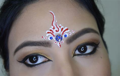 My OBSESSion: 3 Easy Bindi designs for Bengali Bridal makeup | Chandan ...