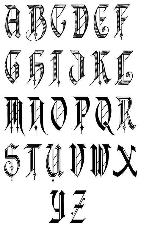 Calligraphy Alphabet : printable calligraphy alphabet