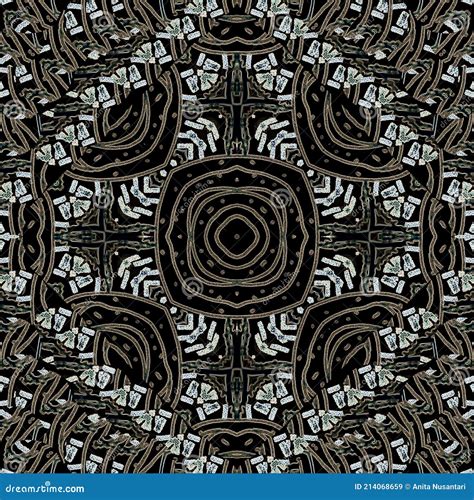 Cool Abstract Batik Pattern. Modern Abstract Batik Style for ...