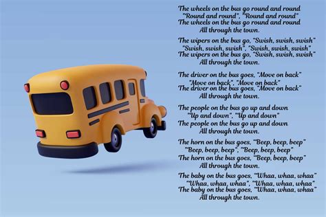 Wheels on the Bus Rhyme For Babies - Being The Parent