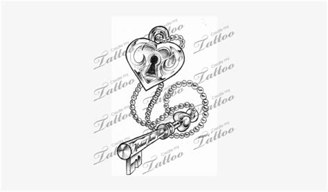 Heart Lock Tattoo Designs