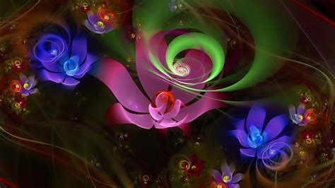 Neon Flowers Wallpapers - Top Free Neon Flowers Backgrounds ...