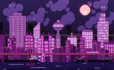 Pixel Cityscape : r/PixelArt