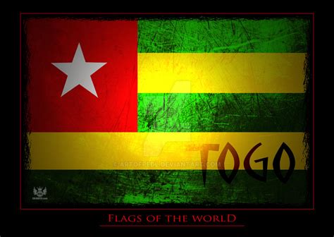 Flag of Togo by ArtOfPedL on DeviantArt