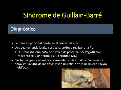 Sindrome Guillain Barré: caso clínico