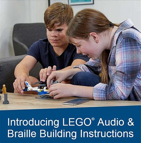 LEGO Audio & Braille Instructions Coming!