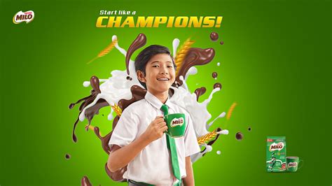 Nestlé Milo Poster and Banner on Behance