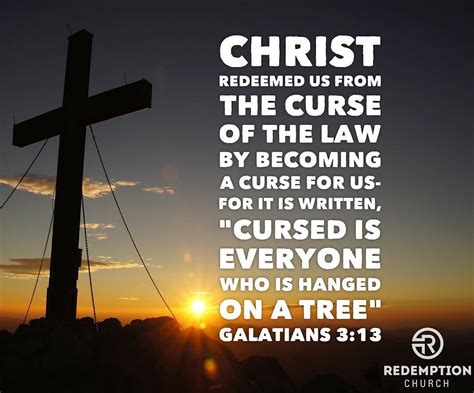 Christ redeemed us from the curse of the law by becoming a… | Flickr