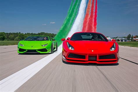 Ferrari 488 GTB vs Lamborghini Huracan - Exotic Car List