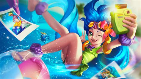 Pool Party Zoe League of Legends LoL lol Zoe, Pool Party - League of ...