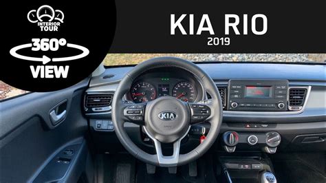 Kia Rio - 2019 interior 360° view - YouTube