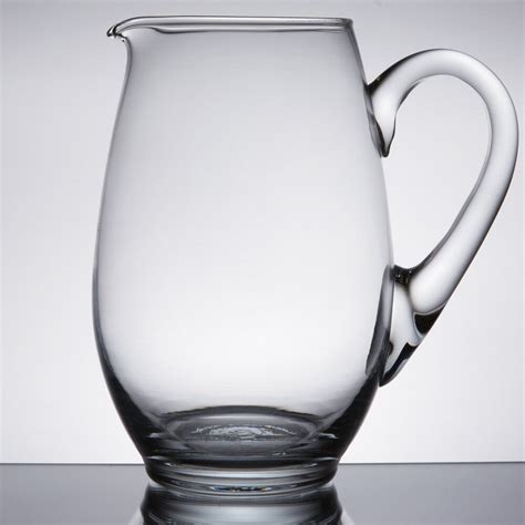 Libbey 1783127 Mario 58 oz. Glass Pitcher - 6/Case