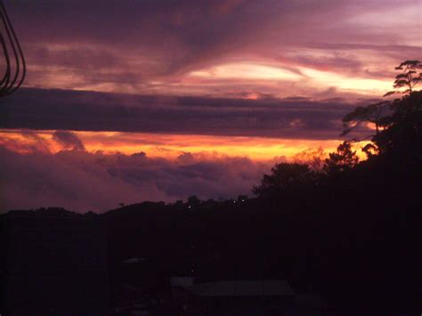 a sunset in Baguio City, Philippines.. | Baguio city, Baguio, Sunset