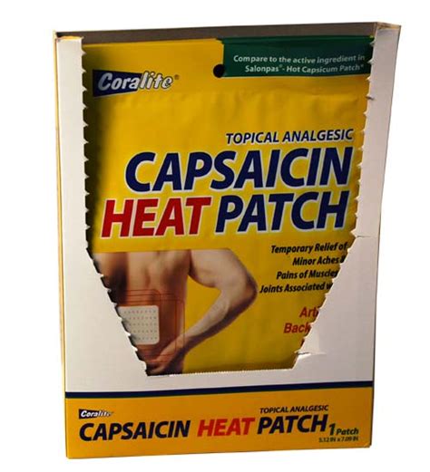 Capsaicin Heat Patch 1pc #DHBP-90132-48