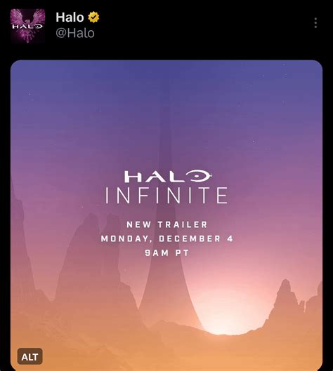 New Halo Infinite Trailer coming Monday December 4th : r/halo