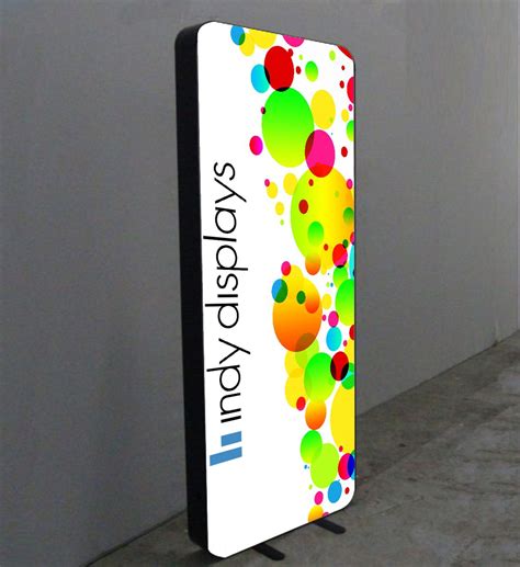 LED Fabric Backlit Banner Display Stand | Trade show display, Display ...