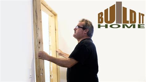 How To Install A Door Frame - YouTube