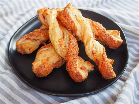 Chorizo cheese twists - Caroline's Cooking