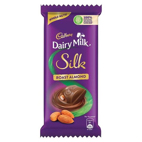 Cadbury Dairy Milk Silk Roast Almond- 143gm