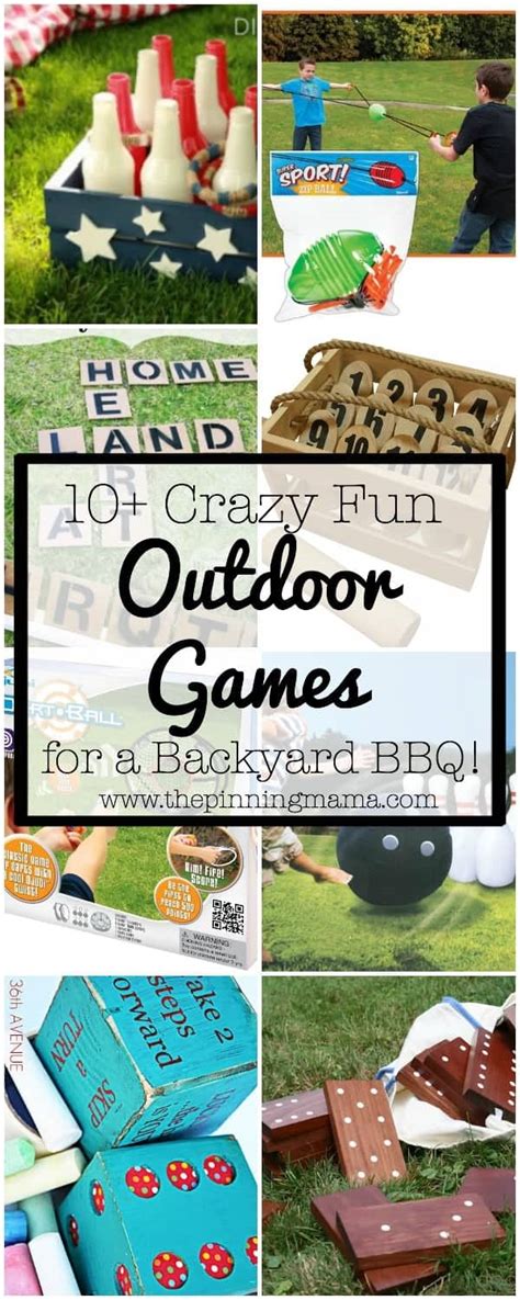 10 Crazy Fun Outdoor Games Perfect for a Backyard Barbecue! • The ...