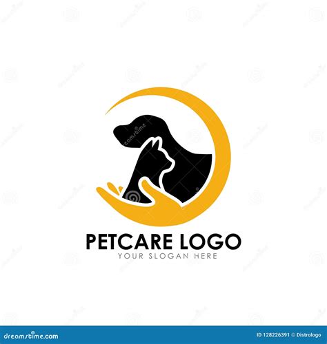 Pet Care Logo Design Template. Pet Car Vector Icon Illustration Stock ...