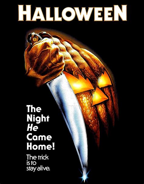 Halloween - 1978 movie poster and book cover - | Halloween horror ...