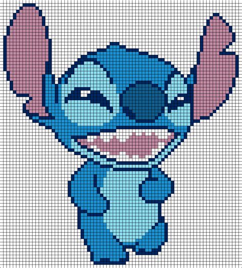 pixel art disney stitch : +31 Idées et designs pour vous inspirer en images