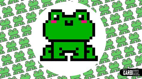 Kawaii Frog - Drawing Pixel Art by Garbi KW - Cute Characters Design ...