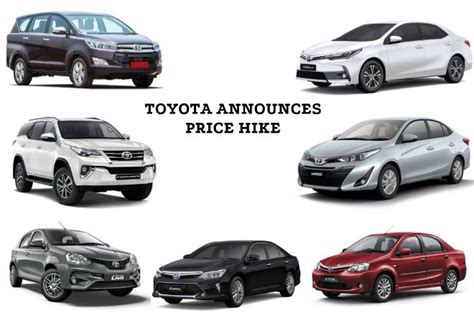 Toyota Innova Crysta, Toyota Fortuner and other sedans’ price hike: Buy ...