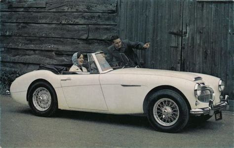 Austin Healey 3000 Sports Convertible for '63 Cars Postcard