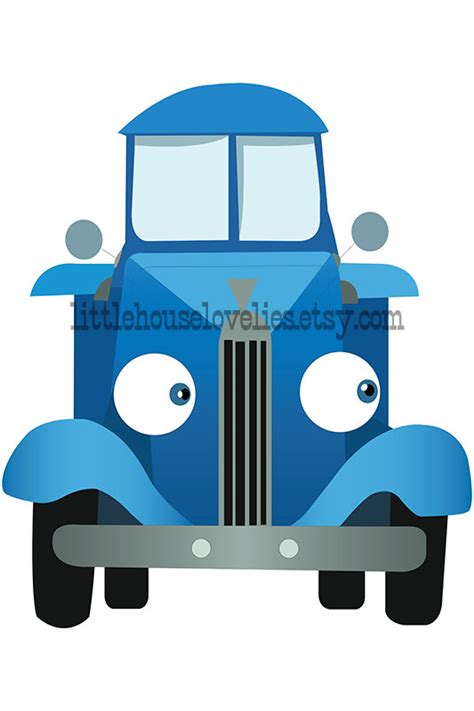 little blue truck clipart 10 free Cliparts | Download images on ...