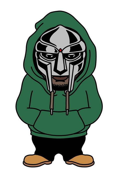 MF DOOM art | MF DOOM mask | hip hop cartoon | hip hop art | イラストアート ...