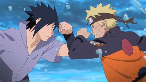 Naruto Vs Sasuke Final Battle Wallpaper