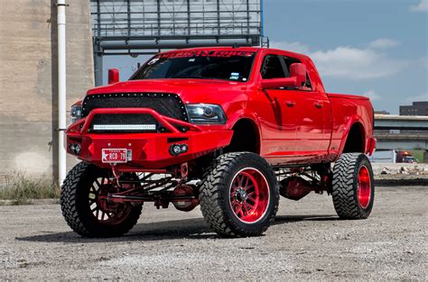 Lifted 2013 Dodge Ram 2500 - Off Road Wheels