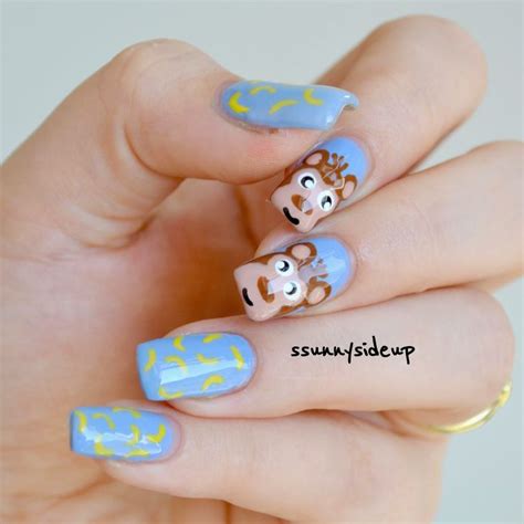 Monkey nails | Monkey nails, Nails, Nail art brushes