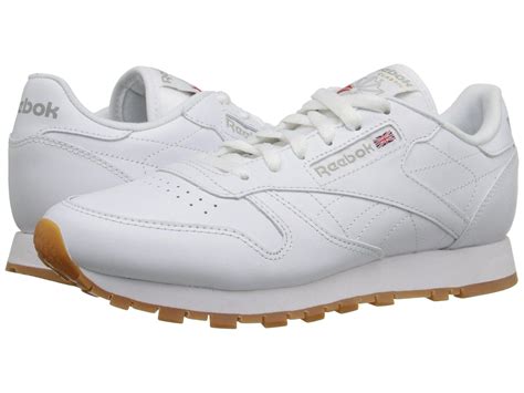 Lyst - Reebok Women's Classic Leather Casual Sneakers From Finish Line ...