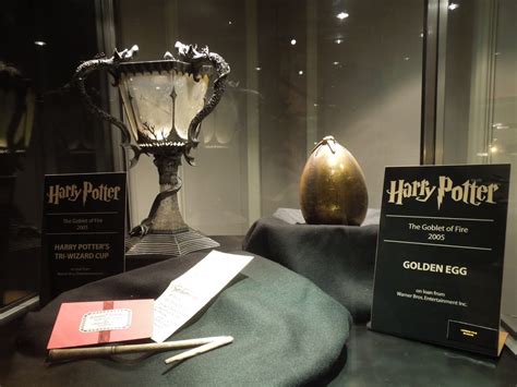 Harry Potter and the Goblet of Fire movie props on display ...