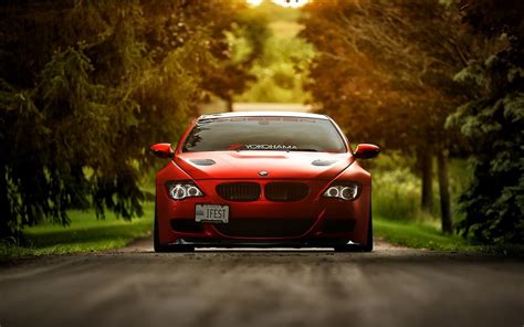 BMW M6 E63 Red Car wallpaper | 1680x1050 | #16217