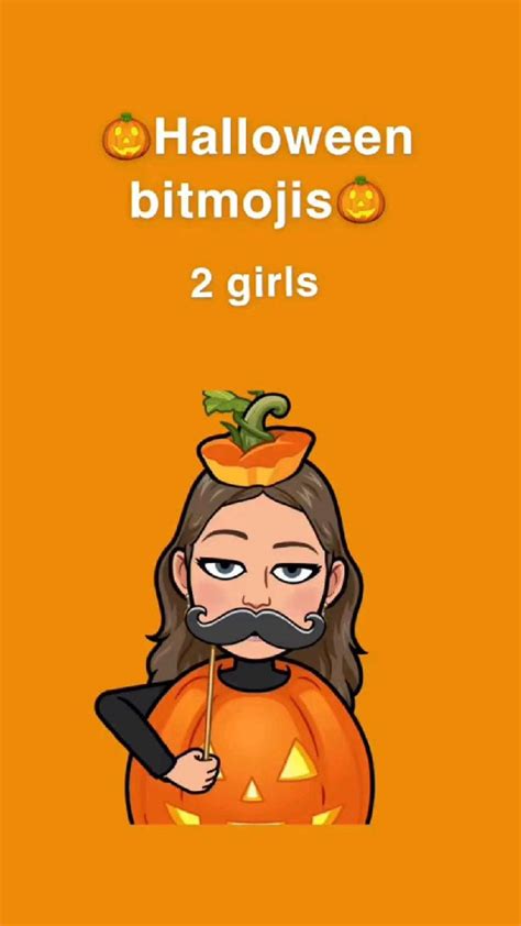 🎃 Halloween Bitmoji 🎃girls | Cute bitmoji ideas snapchat, Snapchat ...