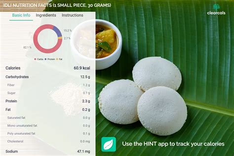 Idli Calories, Nutrition And Health Benefits, 55% OFF