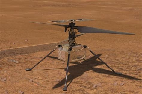 NASA's robot helicopter makes history with successful takeoff and ...