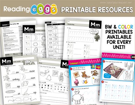 Support Reading Skills at Home with Reading Eggs - 1+1+1=1