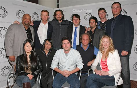 Chuck cast at PaleyFest - Chuck Photo (922283) - Fanpop