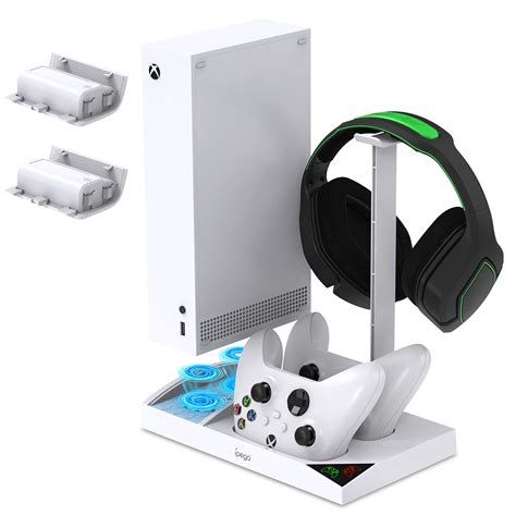 FASTSNAIL 4in1 Cooling Fan for Xbox Series S, Vertical Cooling Stand ...