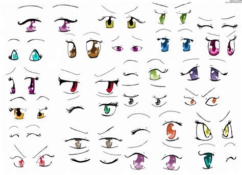 How To Draw Anime Eyes? 20+ Anime Eye Reference Ideas - HARUNMUDAK