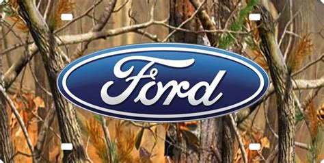 Camo Ford Logo | logo 300605 ford steel plate camo chevy products ...